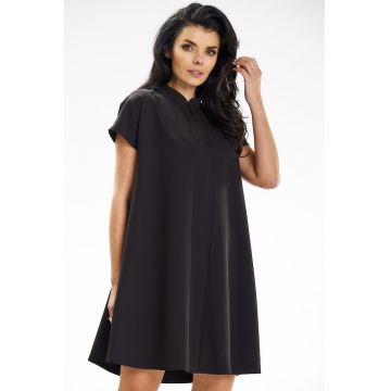 Rochie dama  poliester - A635 - Neagra -