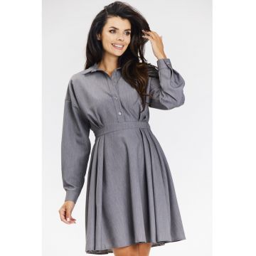 Rochie dama  poliester - A668 - Gri -