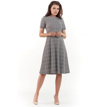 Rochie dama  Poliester - M166 - Gri-