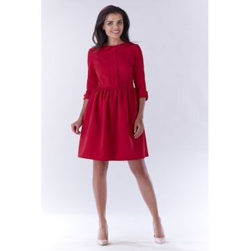 Rochie dama -  Poliester - Rosu - A183