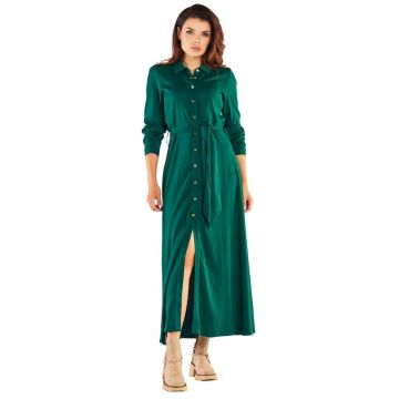 Rochie  Elastan - Verde