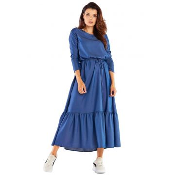 Rochie  ElastanAlbastru