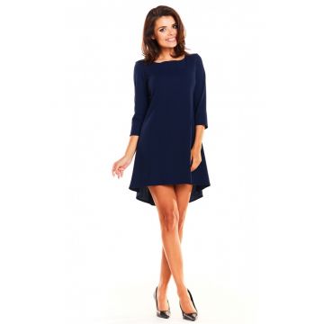 Rochie  poliester/elastan - bleumarin