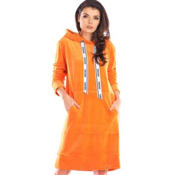 Rochie A414 - Portocaliu