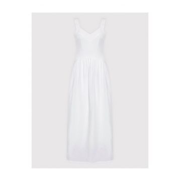 Rochie casual de dama  alba -