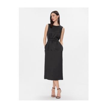 Rochie casual de dama -  negru