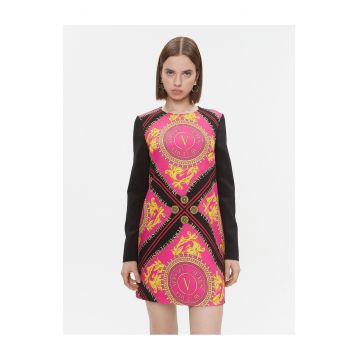 Rochie casual de dama  roz -