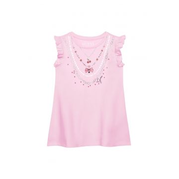 Rochie casual pentru fete  roz