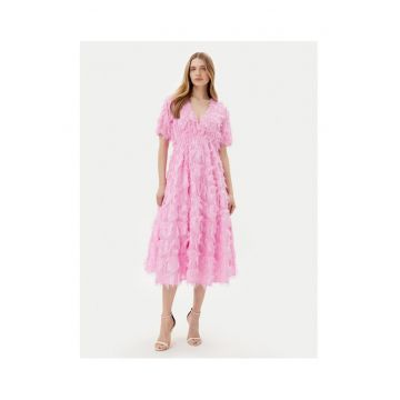 Rochie cocktail dama  26029780 - Sintetic - Roz