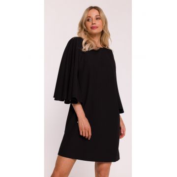 Rochie cu maneci liliac - pruna