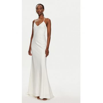 Rochie dama -  304435935 - Poliester reciclat/Poliester - Alb - Alb