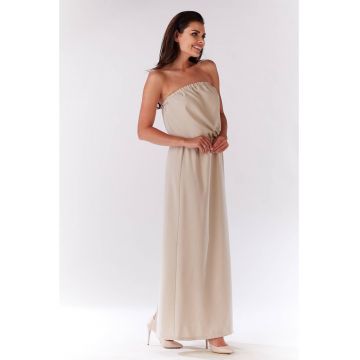 Rochie dama  Poliester - M135 - Bej -