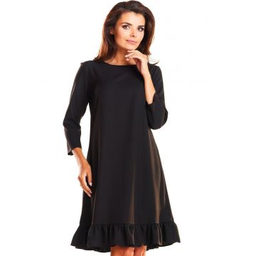 Rochie dama  Poliester - M185 - Neagra -