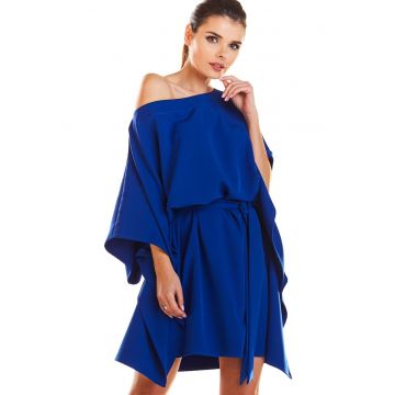 Rochie dama  Poliester - M196 - Albastru -