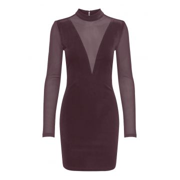 Rochie de cocktail dama  violet - fabric usor