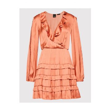 Rochie de zi pentru femei  roz -