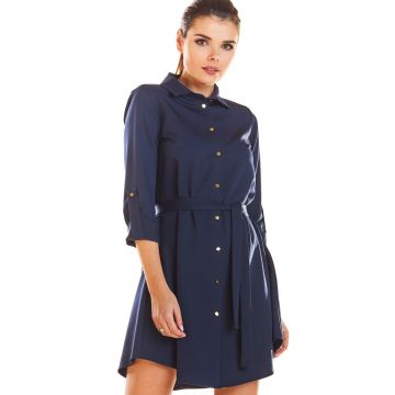 Rochie M200 - Bleumarin
