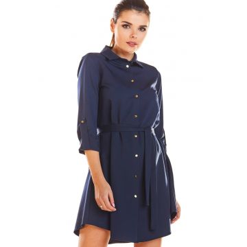 Rochie M200 - Bleumarin