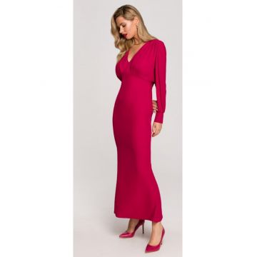 Rochie maxi dama -  Kundry - pruna