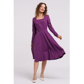 Rochie midi evazata