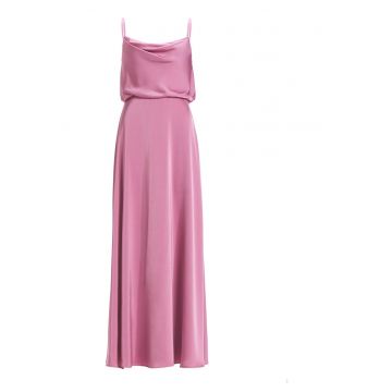 Rochie dama  5AI074HK - Poliester - Turcoaz - Roz