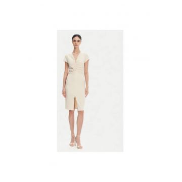 Rochie dama  CFC0123774003 - Poliester - Roz - Bej