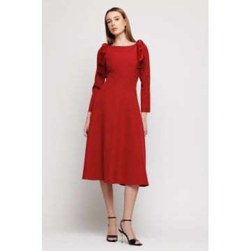 Rochie dama eleganta cu funde