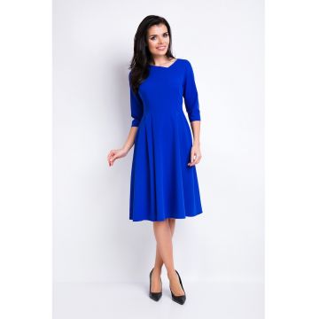Rochie dama -  Poliester - Albastru - A157