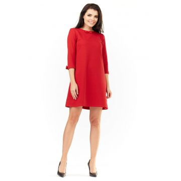 Rochie dama  Poliester - M153 - Rosu -