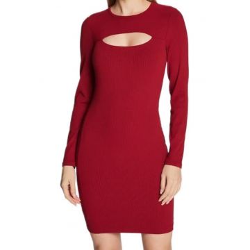 Rochie dama  Viscoza - Rosu - Rosu