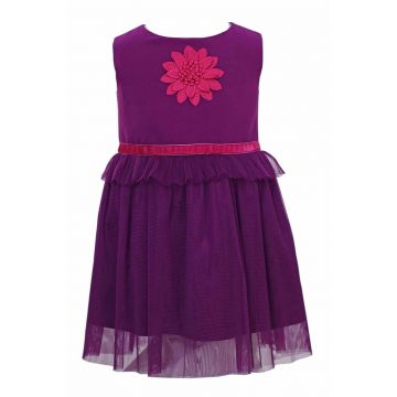 Rochie evazata - fara maneci Blakely - Violet tyrian