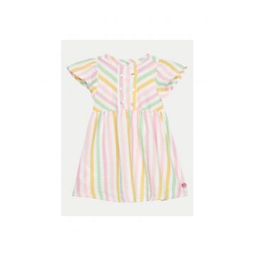Rochie fete -  050114 - Multicolor - Bumbac