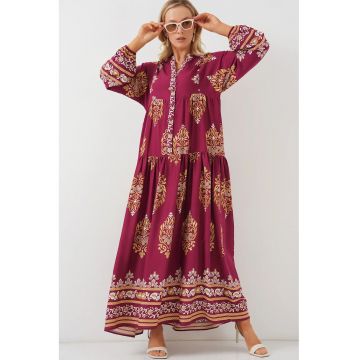 Rochie HiCCUP BDART - rosu - din viscoza