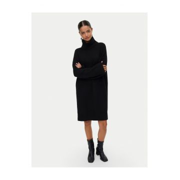 Rochie tricotata dama  negru