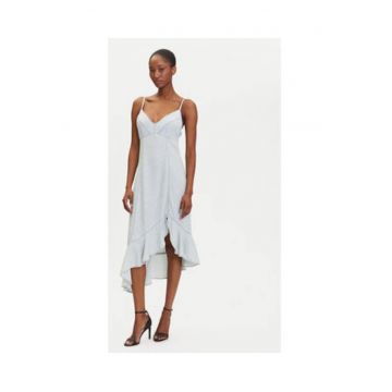 Rochie asimetrica din amestec de lyocell -