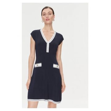 Rochie  Bleumarin Viscoza - Bleumarin