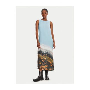 Rochie casual dama  albastru - fabrica de calitate