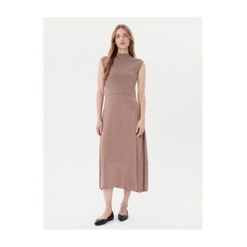 Rochie casual dama  bej - moale