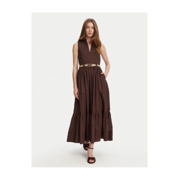 Rochie casual dama  maro