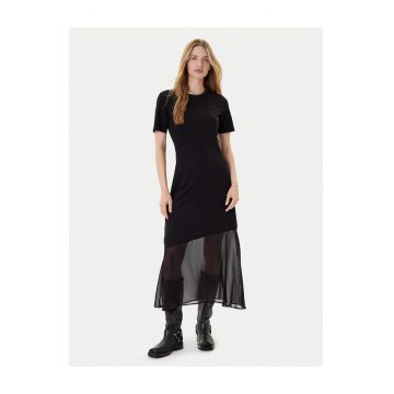 Rochie casual dama  negru - fabrica de calitate