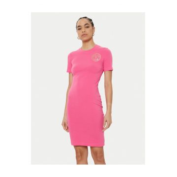 Rochie casual dama  roz