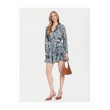 Rochie casual de dama  albastru -