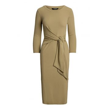 Rochie casual de dama  bej - material moale