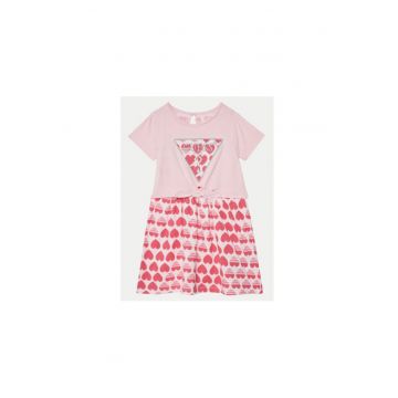 Rochie cu imprimeu cu inimioare