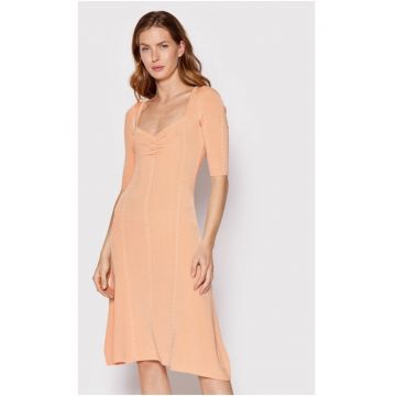 Rochie dama -  300773451 - Portocaliu - Viscoza - Portocaliu