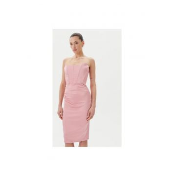 Rochie dama  CFC0123676003 - Poliester - Roz - Roz