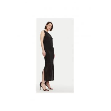 Rochie dama  FJ25SD5007K420Q7 - Viscoza/Nylon - Negru