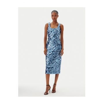 Rochie de cocktail -  albastru deschis - femei -