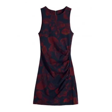 Rochie de cocktail dama  burgundy - fabrica usoara