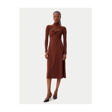 Rochie de cocktail dama  maro